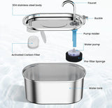 My Pet Buddy Replacement Filters For Stainless Steel Pet Water Fountains