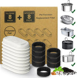 My Pet Buddy Replacement Filters For Stainless Steel Pet Water Fountains