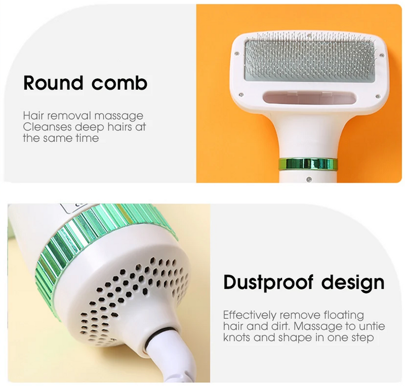 My Pet Buddy 2-In-1 Hair Dryer Comb