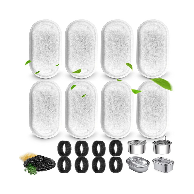 My Pet Buddy Replacement Filters For Stainless Steel Pet Water Fountains